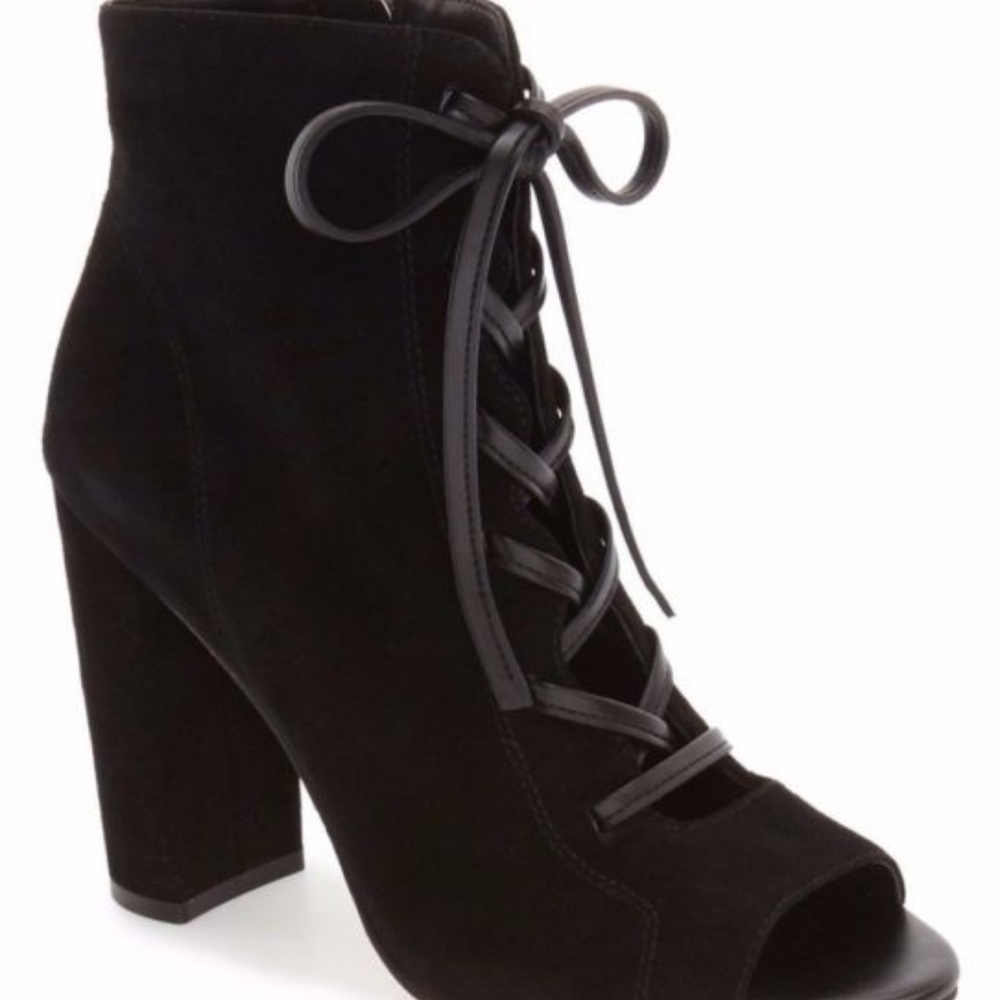 NEW Sam Edelman Yvie Lace Up Bootie
